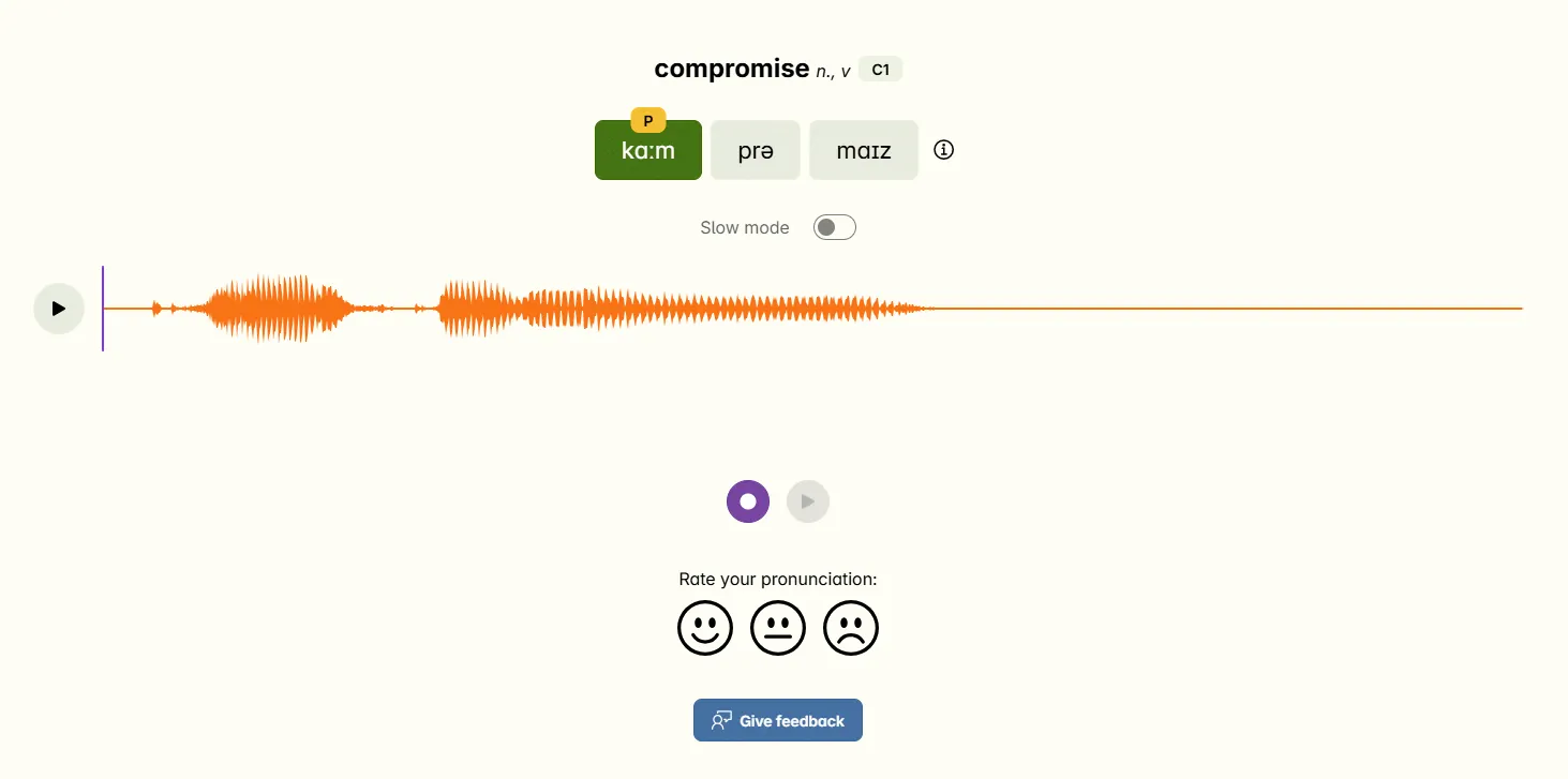 Word section screenshot